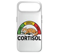 Custodia per iPhone Air Gatto Con Cortisolo Basso Cat Meme Low Cortisol Stress