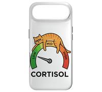 Custodia per iPhone Air Gatto Con Cortisolo Basso Cat Meme Low Cortisol Stress