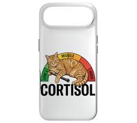 Custodia per iPhone Air Gatto Con Cortisolo Basso Cat Meme Low Cortisol Stress