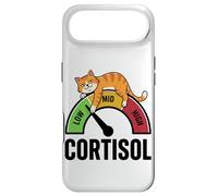 Custodia per iPhone Air Gatto Con Cortisolo Basso Cat Meme Low Cortisol Stress