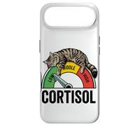 Custodia per iPhone Air Gatto Con Cortisolo Basso Cat Meme Low Cortisol Stress