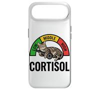 Custodia per iPhone Air Gatto Con Cortisolo Basso Cat Meme Low Cortisol Stress