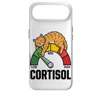 Custodia per iPhone Air Gatto Con Cortisolo Basso Cat Meme Low Cortisol Stress