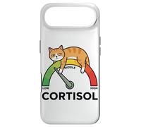 Custodia per iPhone Air Gatto Con Cortisolo Basso Cat Meme Low Cortisol Stress