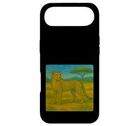 Custodia per iPhone Air Gatto ghepardo Africa - Notte stellata ispirata allo zoo Animal Art