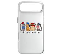 Custodia per iPhone Air Gatto Un Deux Trois