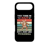 Custodia per iPhone Air Gatto vintage Pensano che io sia pazzo ma mi piace il pickleball