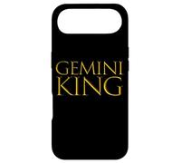 Custodia per iPhone Air Gemelli King per compleanni da maggio a giugno zodiaco Gemelli