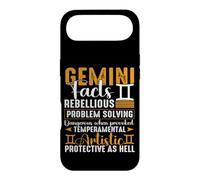 Custodia per iPhone Air Gemini segno zodiacale per uomini, donne, bambini, gemelli compleanno fatti