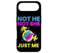Custodia per iPhone Air Gender Fluidity Not He Not She Just Me Non-Binary Pride