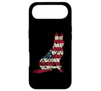 Custodia per iPhone Air German Shepherd American Flag 4th of July Funny Dog Lover