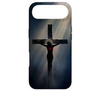 Custodia per iPhone Air Gesù Cristo Croce Con Luce Divina