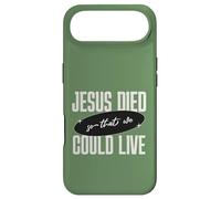 Custodia per iPhone Air Gesù Died So That We Could Live Christian Faith Message