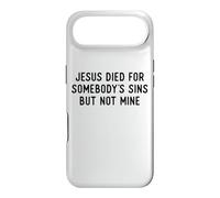 Custodia per iPhone Air Gesù è morto per i peccati di qualcuno ma non per il mio divertente religione