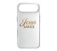 Custodia per iPhone Air Gesù salva il vangelo cristiano fede speranza devozionale citazione arte