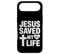 Custodia per iPhone Air Gesù Saved My Life Christian Faith