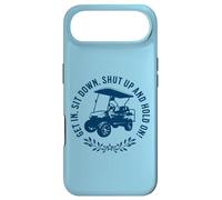 Custodia per iPhone Air Get in sit down shut up and hold on divertente golf cart design