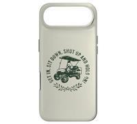 Custodia per iPhone Air Get in sit down shut up and hold on divertente golf cart design