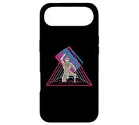 Custodia per iPhone Air Ghettoblaster God Geometria Estetica Synthwave Vaporwave