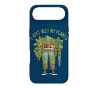 Custodia per iPhone Air Giardiniere I Just Wet My Plants Divertente gioco di parole con piante floreali Giardino