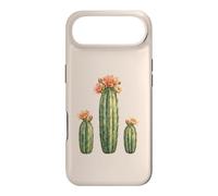 Custodia per iPhone Air Giardino succulento botanico del deserto della famiglia dei cactus in fiore