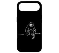 Custodia per iPhone Air Gibbon Lesser Ape Line Art Primate Art Primatologo