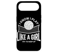 Custodia per iPhone Air Gioca come una ragazza Pallavolo Citazione