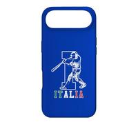 Custodia per iPhone Air giocatore baseball, con, audace, lettera, italiano, italiano,
