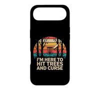 Custodia per iPhone Air Giocatore di golf retrò I'm here to Hit Trees and Curse