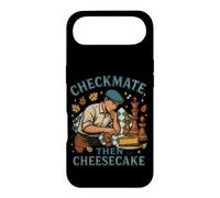 Custodia per iPhone Air Giocatore di scacchi del Ringraziamento - Scacco matto, poi Cheesecake