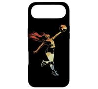 Custodia per iPhone Air Giocatrice di pallavolo Donna Sport indoor per ragazze