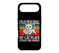 Custodia per iPhone Air Gioco a Pickleball Il mio gatto gioca ad attaccare la pagaia