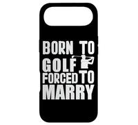 Custodia per iPhone Air Gioco golf "Born to play golf forced marry" Giocatore Golf