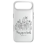 Custodia per iPhone Air gioia pura nelle prove uomini cristiani donne amano Dio Gesù