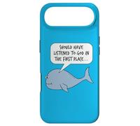 Custodia per iPhone Air Giona e la balena, sarcasmo in chiesa divertente