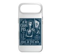 Custodia per iPhone Air Giovanna d'Arco I Am Not Afraid I Was Nas For This Woodcut Navy