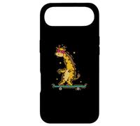 Custodia per iPhone Air Giraffa su uno skateboard Zoo Animal Park