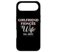 Custodia per iPhone Air Girlfriend Fiancée Wife Est. 2025 Funny Women's Marriage