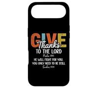 Custodia per iPhone Air Give Thanks the Lord Psalm 136:1 He Will Fight Exodus 14:14