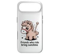 Custodia per iPhone Air Gli amici che cavalcano Bring Sunshine Cute Pony