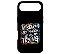 Custodia per iPhone Air Gli errori sono la prova che stai provando - citazione motivazionale