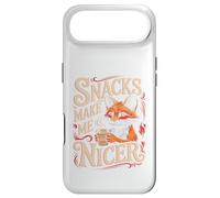 Custodia per iPhone Air Gli snack mi rendono più carino Funny Fox Meme Animal