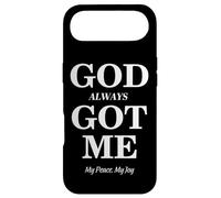 Custodia per iPhone Air God Always Got Me, My Peace My Joy Cool Quotes Graphic