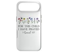 Custodia per iPhone Air God For this Child I Have Prayed Bible Verse 1 Samuel 1:27