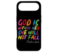 Custodia per iPhone Air God is within Her She Will Not Fall Shirt