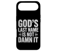 Custodia per iPhone Air God's Last Name Is Not Damn It Church Sarcasm Jokes -