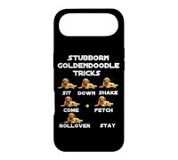 Custodia per iPhone Air Goldendoodle testardo Trucchi divertenti Barzellette sarcastiche sul cane