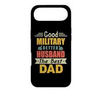Custodia per iPhone Air Good Military Better Husband The Best Dad For Fathers Day