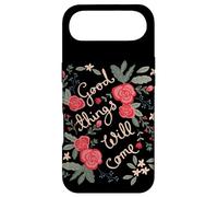 Custodia per iPhone Air Good Things Will venire Floreale Folklore Motivazione Dicendo Arte