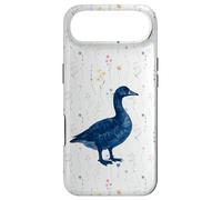 Custodia per iPhone Air Goose Lover Vintage Blue Cottagecore Nature Bird Watching